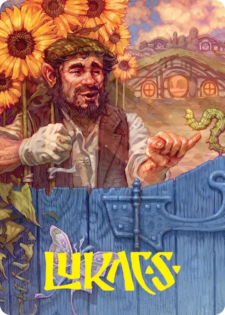 The Gaffer Art Card (Gold-Stamped Signature) [The Hobbit Art Series] | Anubis Games and Hobby