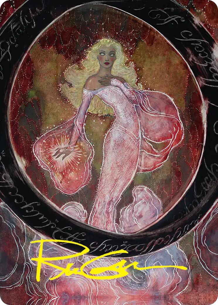 Galadriel's Dismissal Art Card (Gold-Stamped Signature) [The Hobbit Art Series] | Anubis Games and Hobby