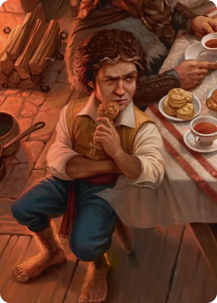 Bilbo, Fellow Conspirator Art Card (4/12) [The Hobbit Art Series] | Anubis Games and Hobby