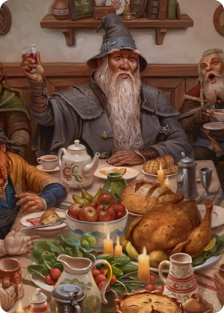 Gandalf, Party Guest Art Card (2/12) [The Hobbit Art Series] | Anubis Games and Hobby