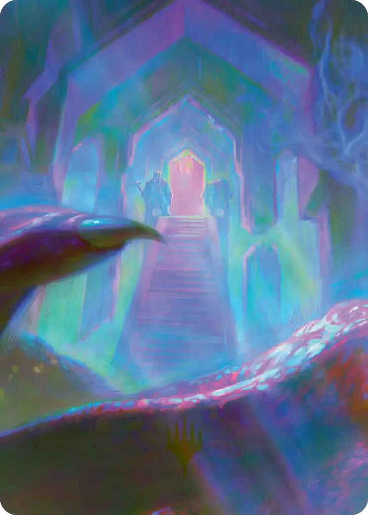 Dragon-Cursed Halls Art Card (8/12) [The Hobbit Art Series] | Anubis Games and Hobby