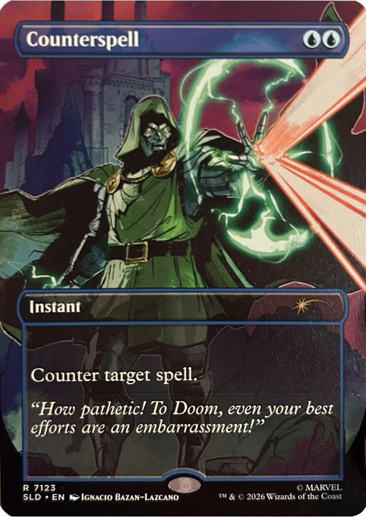 Counterspell (7123) [Secret Lair Drop Series] | Anubis Games and Hobby