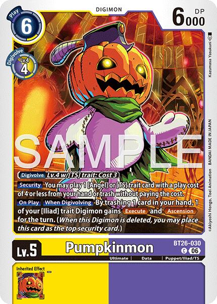 Pumpkinmon [BT26-030] [Timeless Bonds] | Anubis Games and Hobby