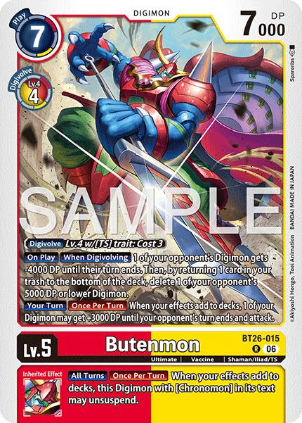 Butenmon [BT26-015] [Timeless Bonds] | Anubis Games and Hobby