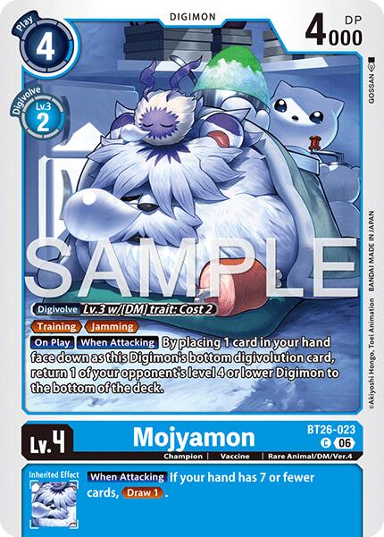 Mojyamon [BT26-023] [Timeless Bonds] | Anubis Games and Hobby