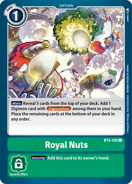 Royal Nuts [BT5-100] [Battle of Omni] | Anubis Games and Hobby