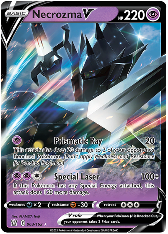 Necrozma V (063/163) [Sword & Shield: Battle Styles] | Anubis Games and Hobby