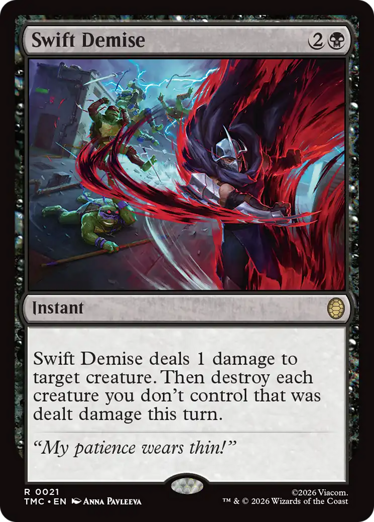 Swift Demise [Teenage Mutant Ninja Turtles Commander] | Anubis Games and Hobby
