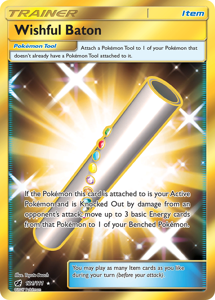 Wishful Baton (121/111) [Sun & Moon: Crimson Invasion] | Anubis Games and Hobby