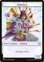 Samurai Token [Phyrexia: All Will Be One Tokens] | Anubis Games and Hobby