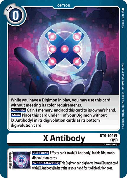 X Antibody [BT9-109] [Limited Card Pack -Final Crest-] | Anubis Games and Hobby