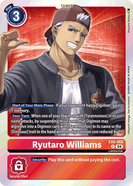 Ryutaro Williams [EX8-065] [Limited Card Pack -Final Crest-] | Anubis Games and Hobby