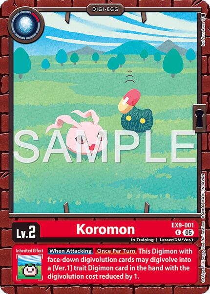 Koromon [EX9-001] [Limited Card Pack -Final Crest-] | Anubis Games and Hobby