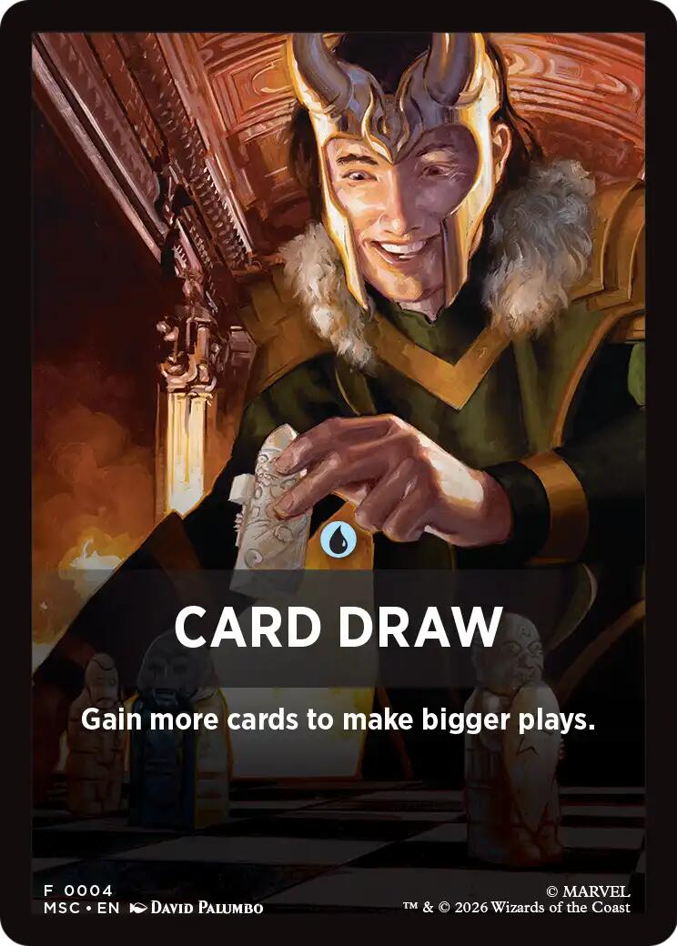 Card Draw Theme Card [Marvel Super Heroes Commander] | Anubis Games and Hobby