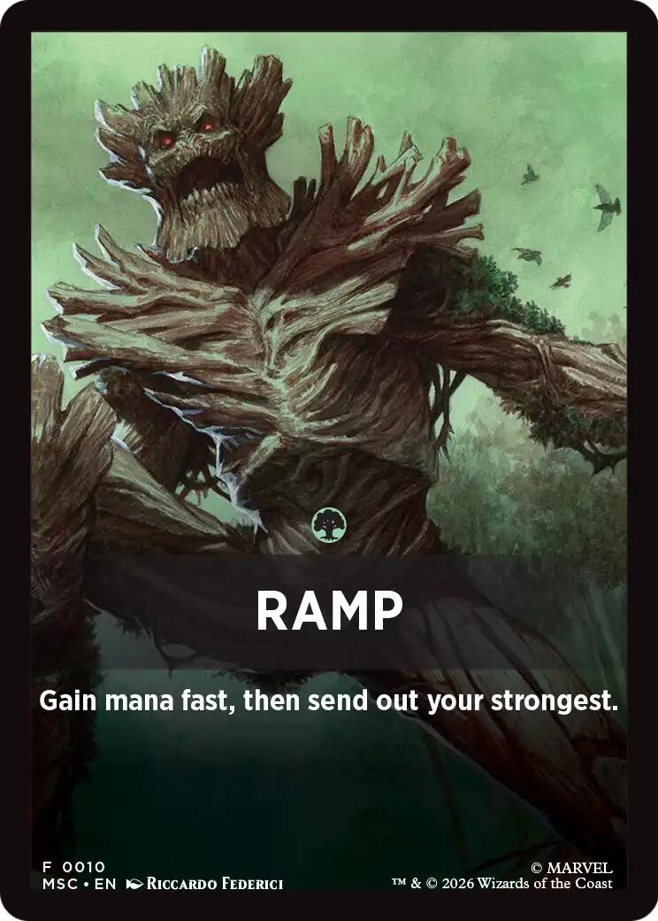 Ramp Theme Card [Marvel Super Heroes Commander] | Anubis Games and Hobby