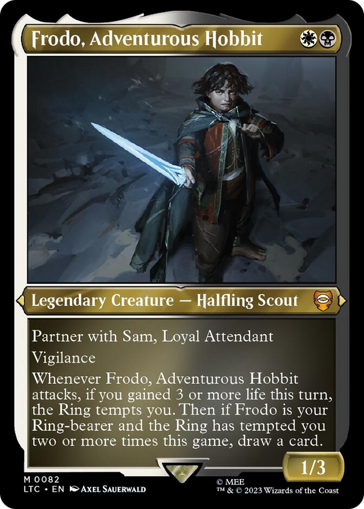 Frodo, Adventurous Hobbit (Display Commander) [The Lord of the Rings: Tales of Middle-Earth Commander] | Anubis Games and Hobby