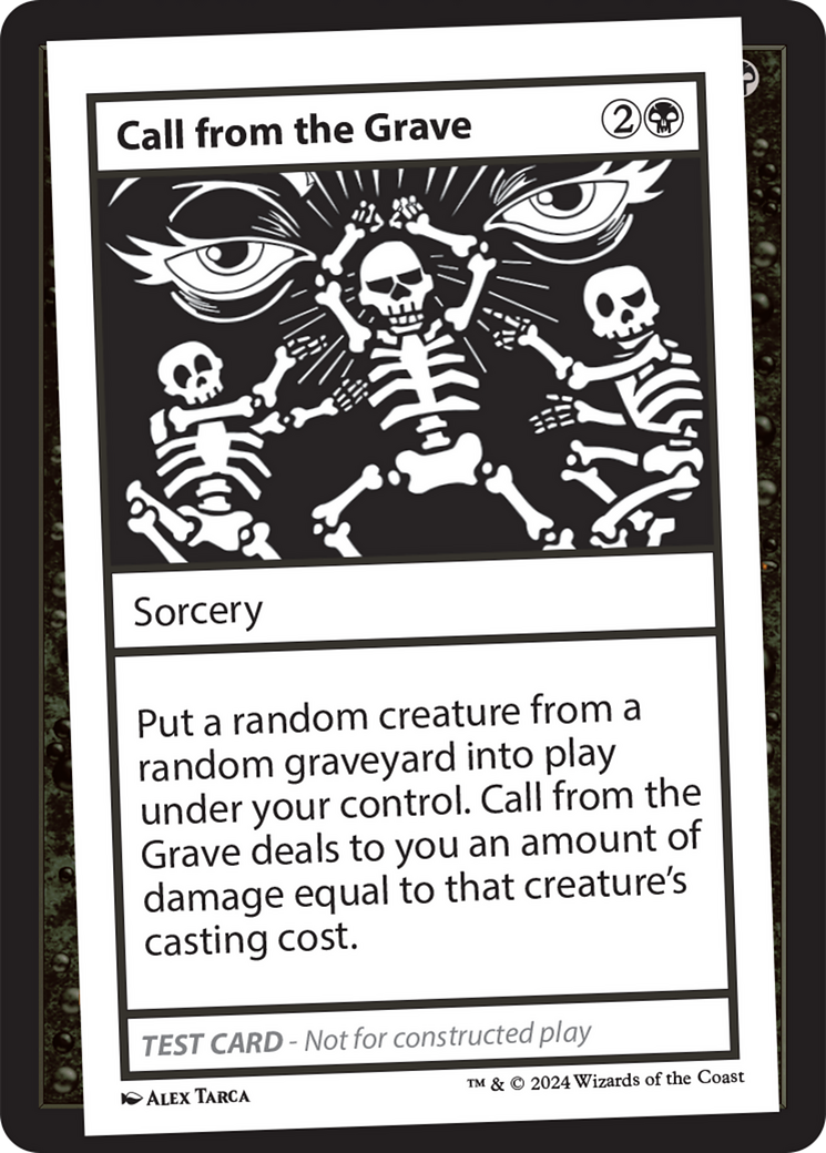 Call from the Grave [Mystery Booster 2 Playtest Cards] | Anubis Games and Hobby