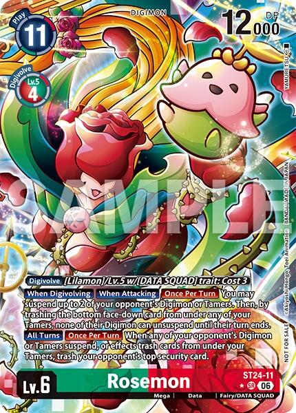 Rosemon [ST24-11] (Timeless Bonds Release Event Winner) [Timeless Bonds Release Event Cards] | Anubis Games and Hobby