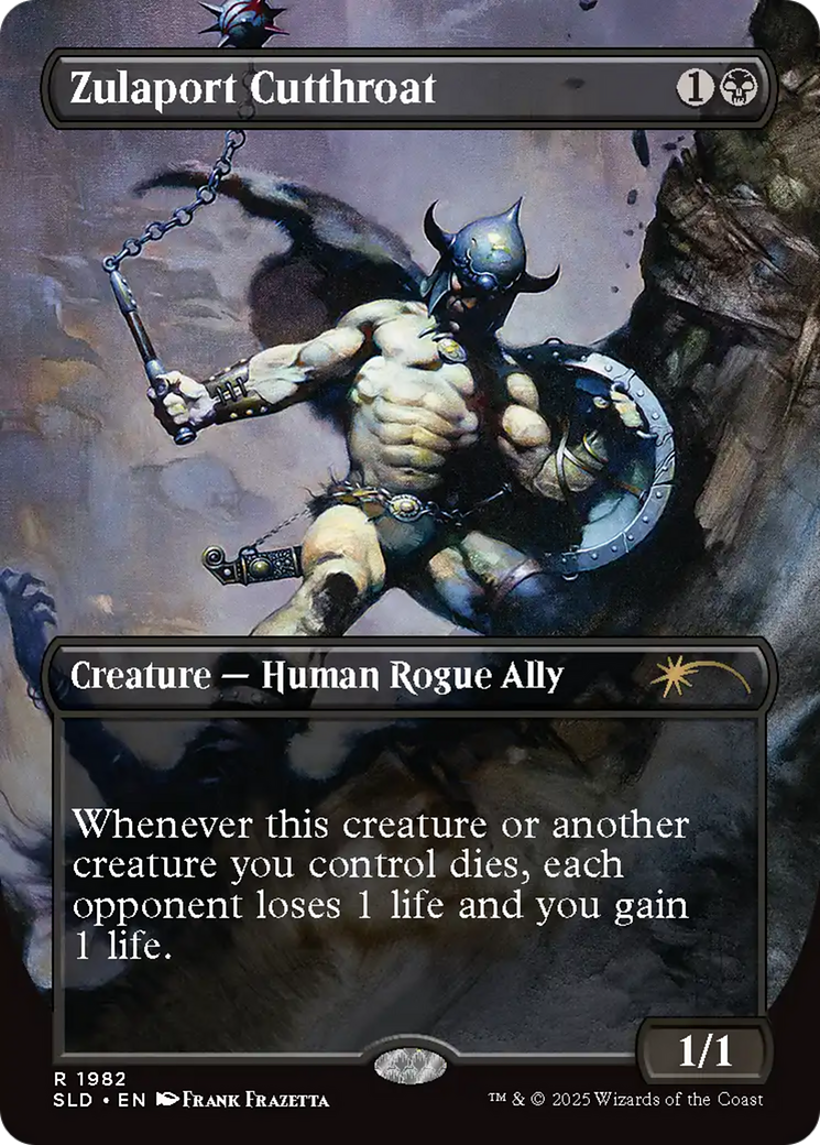 Zulaport Cutthroat (1982) (Rainbow Foil) [Secret Lair Drop Series] | Anubis Games and Hobby