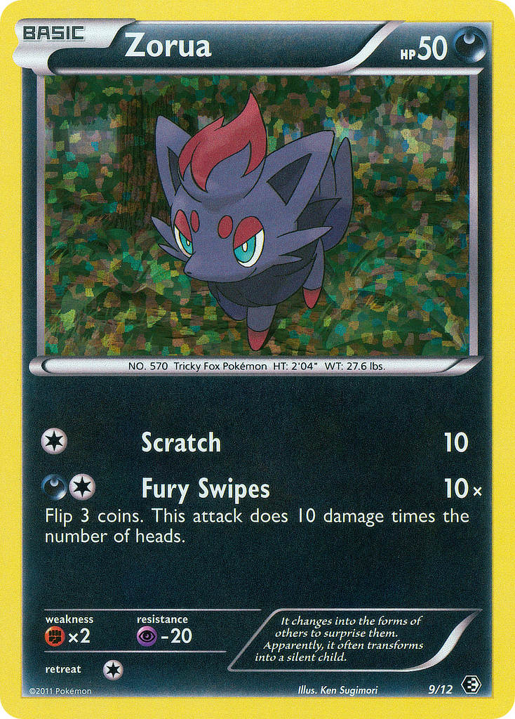 Zorua (9/12) [McDonald's Promos: 2011 Collection] | Anubis Games and Hobby