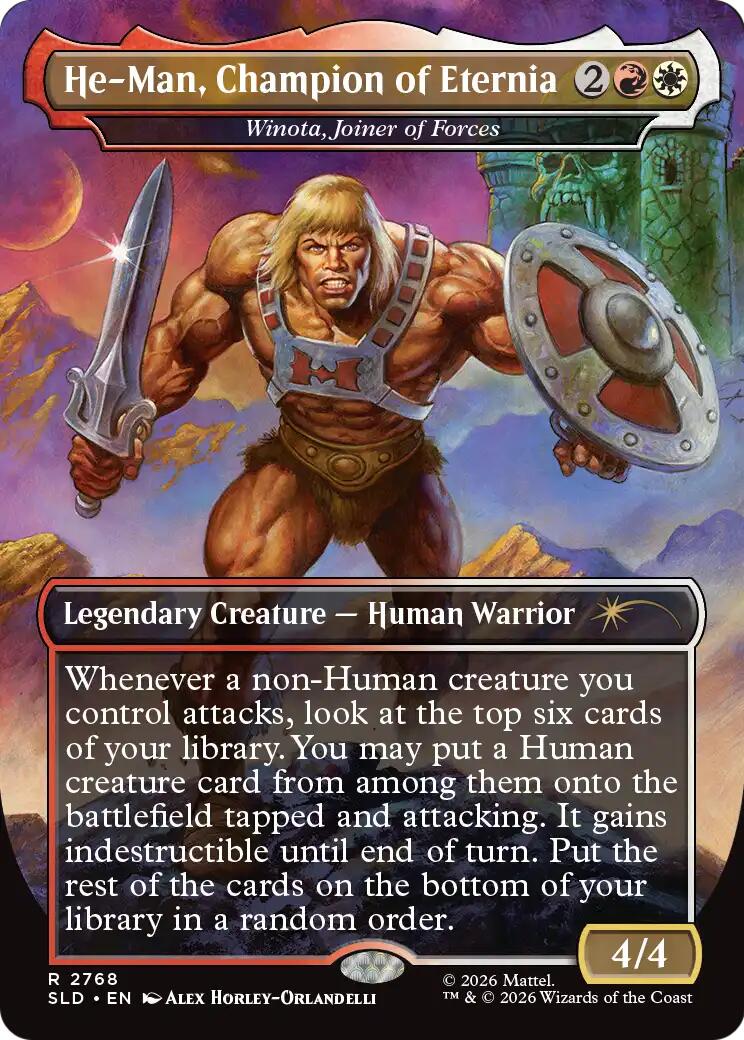 He-Man, Champion of Eternia - Winota, Joiner of Forces [Secret Lair Drop Series] | Anubis Games and Hobby