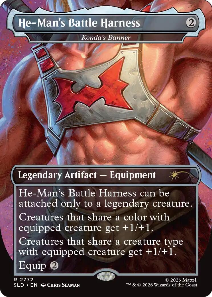 He-Man's Battle Harness - Konda's Banner [Secret Lair Drop Series] | Anubis Games and Hobby