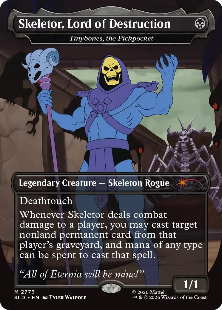 Skeletor, Lord of Destruction - Tinybones, the Pickpocket [Secret Lair Drop Series] | Anubis Games and Hobby