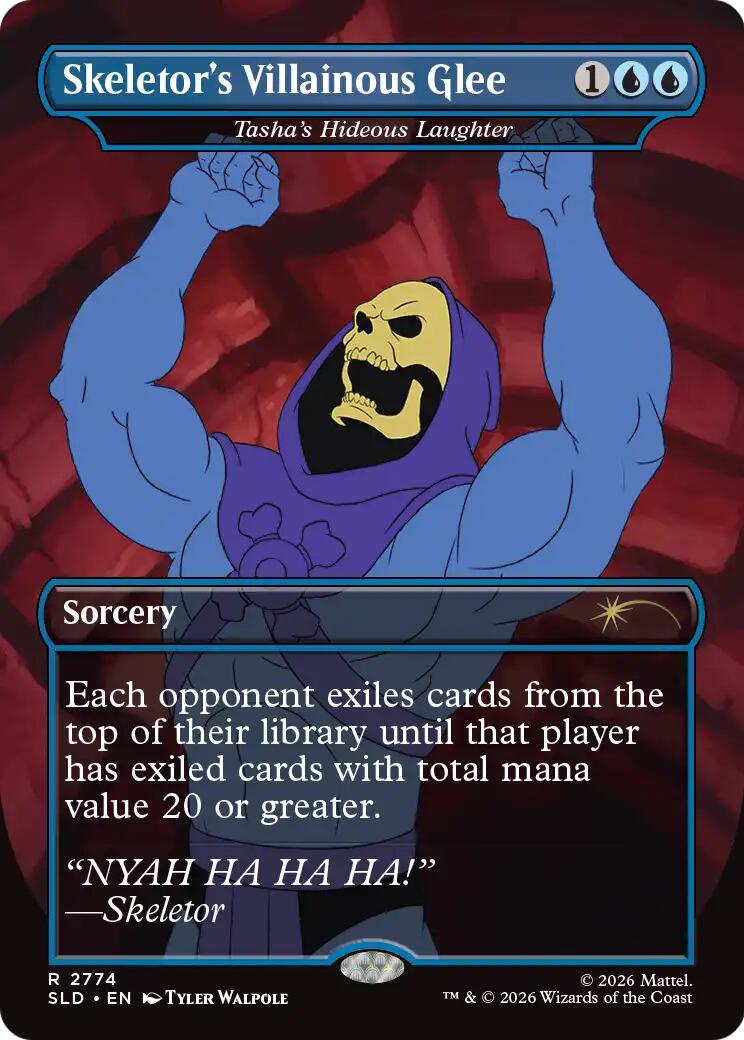 Skeletor's Villainous Glee - Tasha's Hideous Laughter [Secret Lair Drop Series] | Anubis Games and Hobby