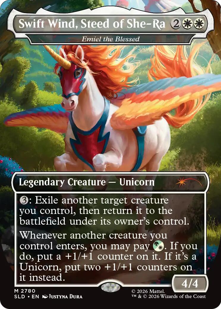 Swift Wind, Steed of She-Ra - Emiel the Blessed [Secret Lair Drop Series] | Anubis Games and Hobby