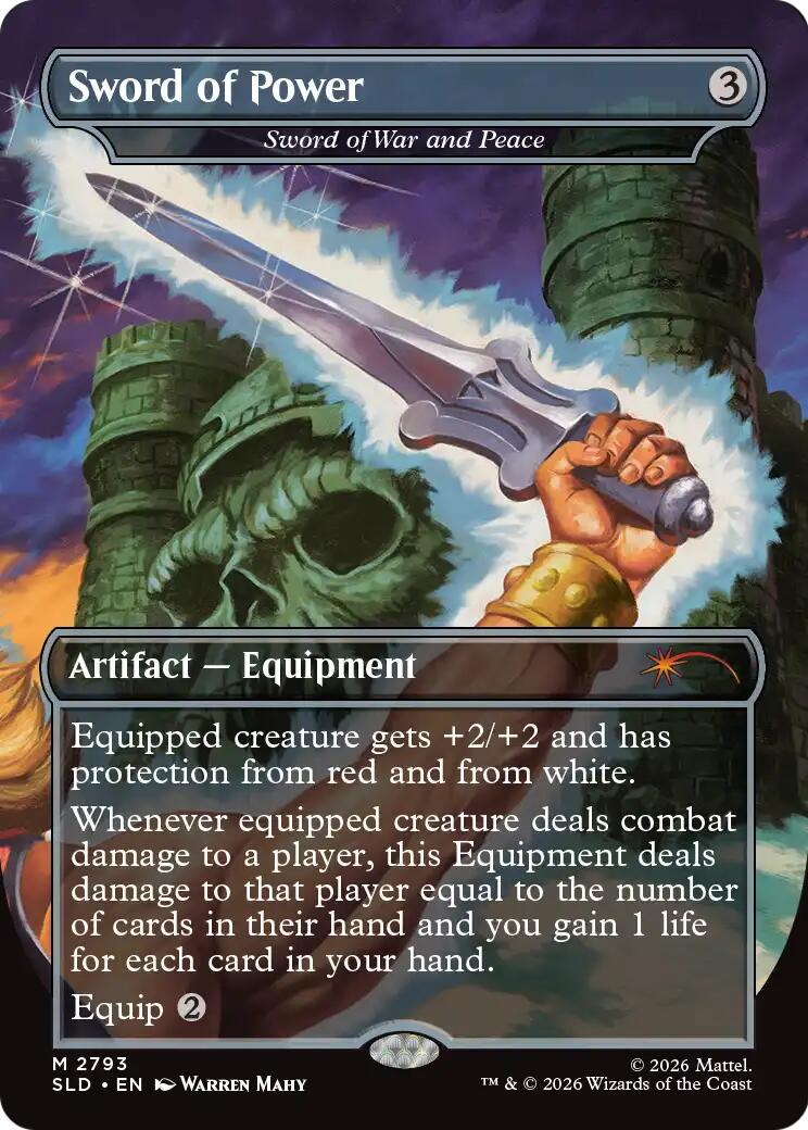 Sword of Power - Sword of War and Peace [Secret Lair Drop Series] | Anubis Games and Hobby
