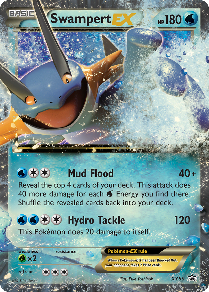 Swampert EX (XY55) [XY: Black Star Promos] | Anubis Games and Hobby