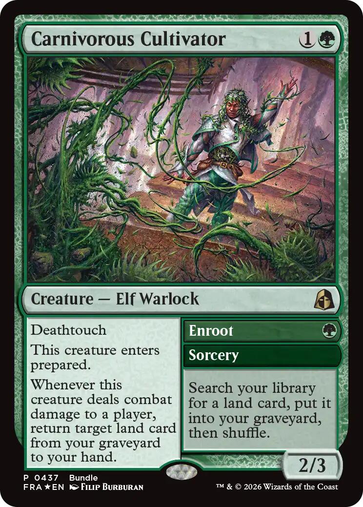 Carnivorous Cultivator (Bundle) [Reality Fracture Promos] | Anubis Games and Hobby