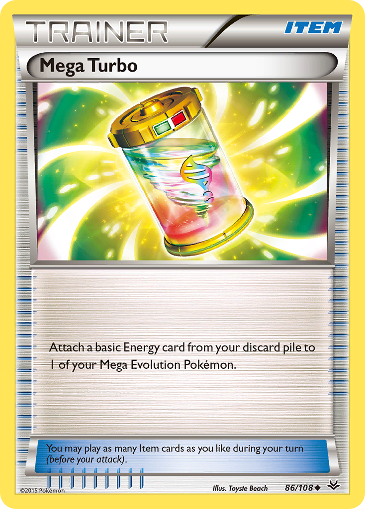 Mega Turbo (86/108) [XY: Roaring Skies] | Anubis Games and Hobby