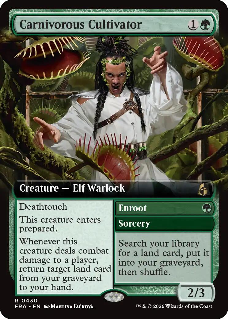 Carnivorous Cultivator (Extended Art) [Reality Fracture] | Anubis Games and Hobby