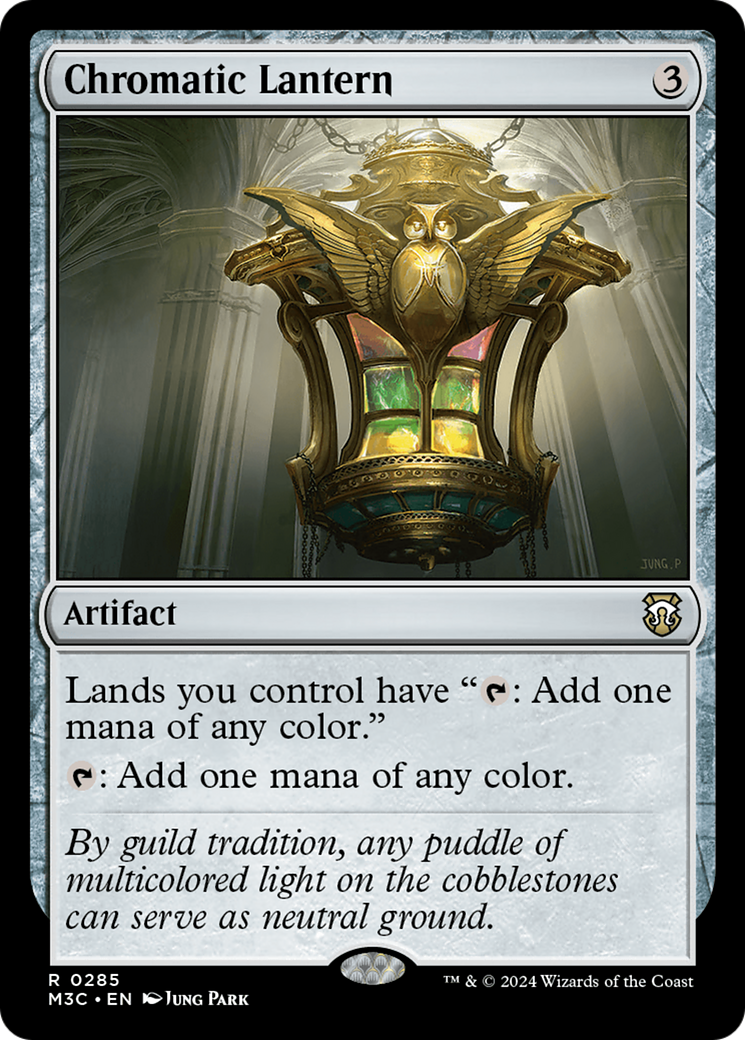 Chromatic Lantern (Ripple Foil) [Modern Horizons 3 Commander] | Anubis Games and Hobby