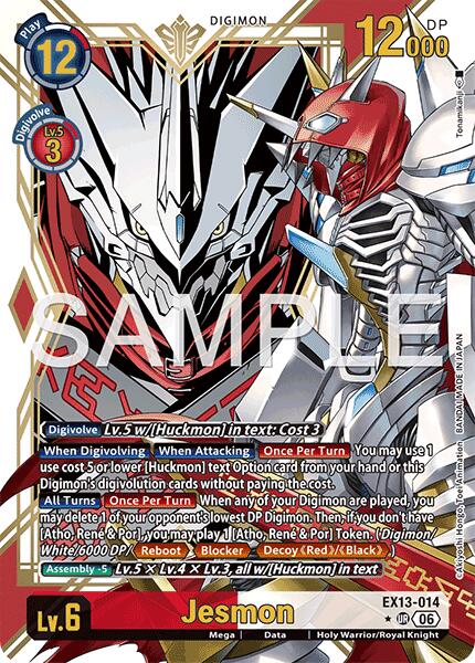 Jesmon [EX13-014] (Alternate Art) [Chivalrous XIII] | Anubis Games and Hobby