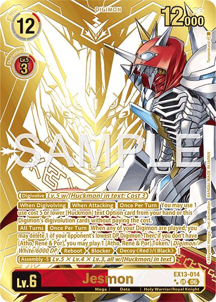 Jesmon [EX13-014] (Rare Pull) [Chivalrous XIII] | Anubis Games and Hobby