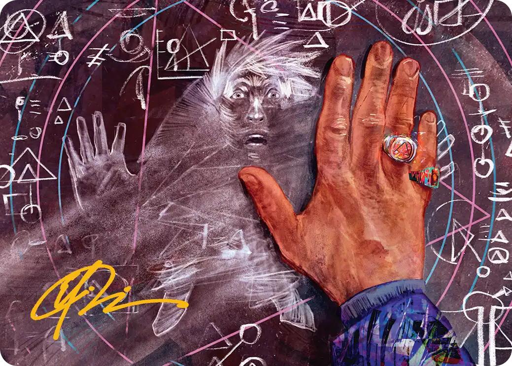 Solve for Disappointment Art Card (Gold-Stamped Signature) [Reality Fracture Art Series] | Anubis Games and Hobby