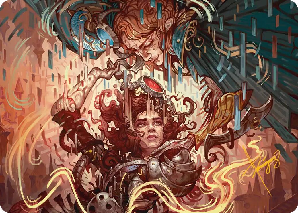 Identity Echo Art Card (Gold-Stamped Signature) [Reality Fracture Art Series] | Anubis Games and Hobby