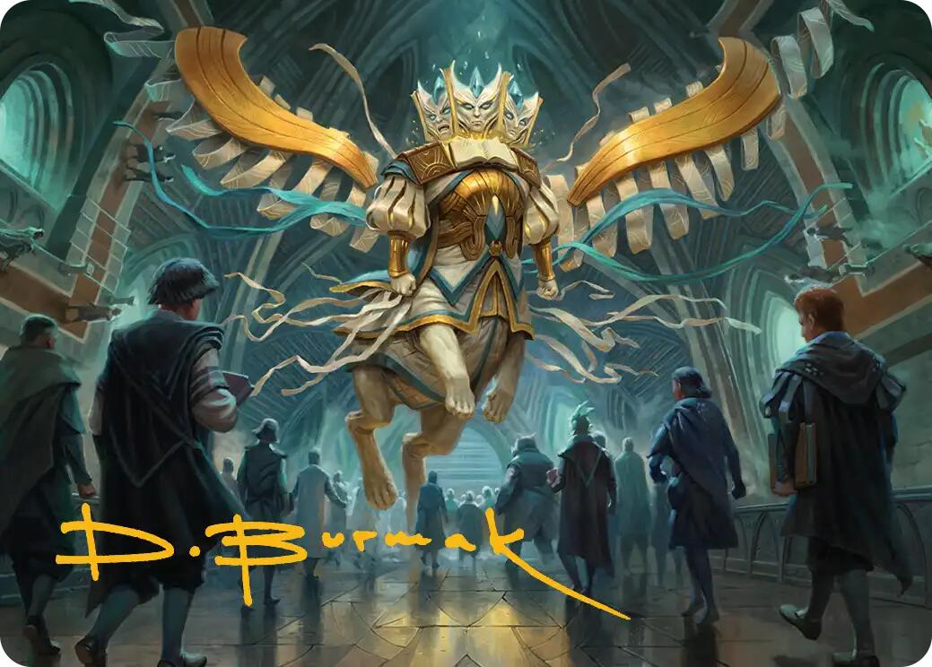 Denzilore Fatehold Art Card (Gold-Stamped Signature) [Reality Fracture Art Series] | Anubis Games and Hobby