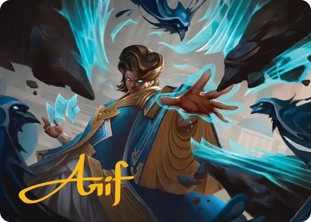 Proctor of Potential Art Card (Gold-Stamped Signature) [Reality Fracture Art Series] | Anubis Games and Hobby