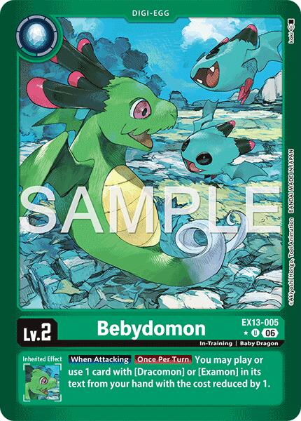 Bebydomon [EX13-005] (Limited Foil) [Chivalrous XIII] | Anubis Games and Hobby