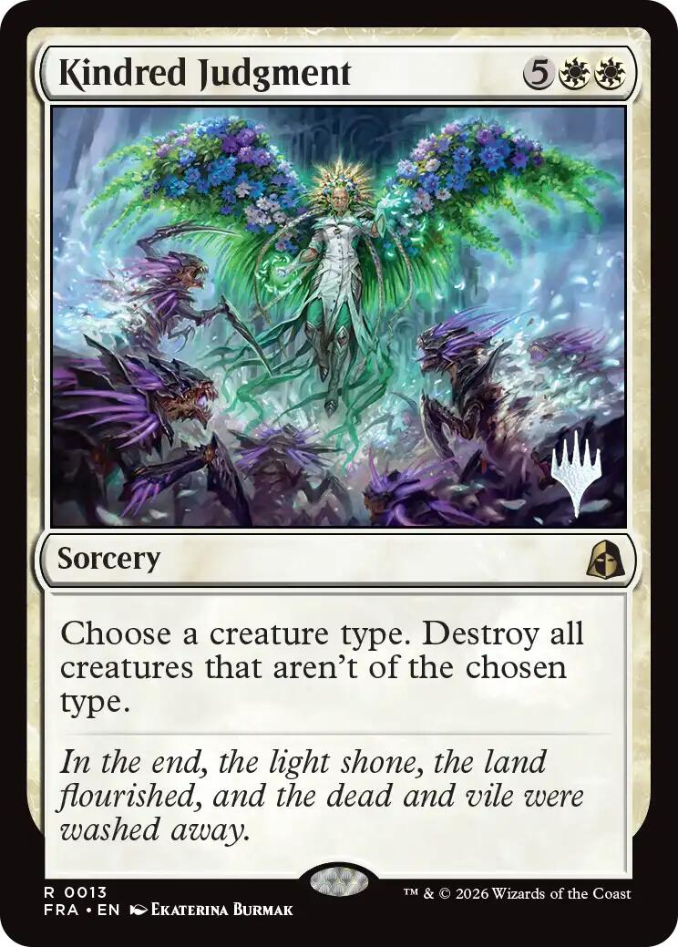 Kindred Judgment [Reality Fracture Promos] | Anubis Games and Hobby
