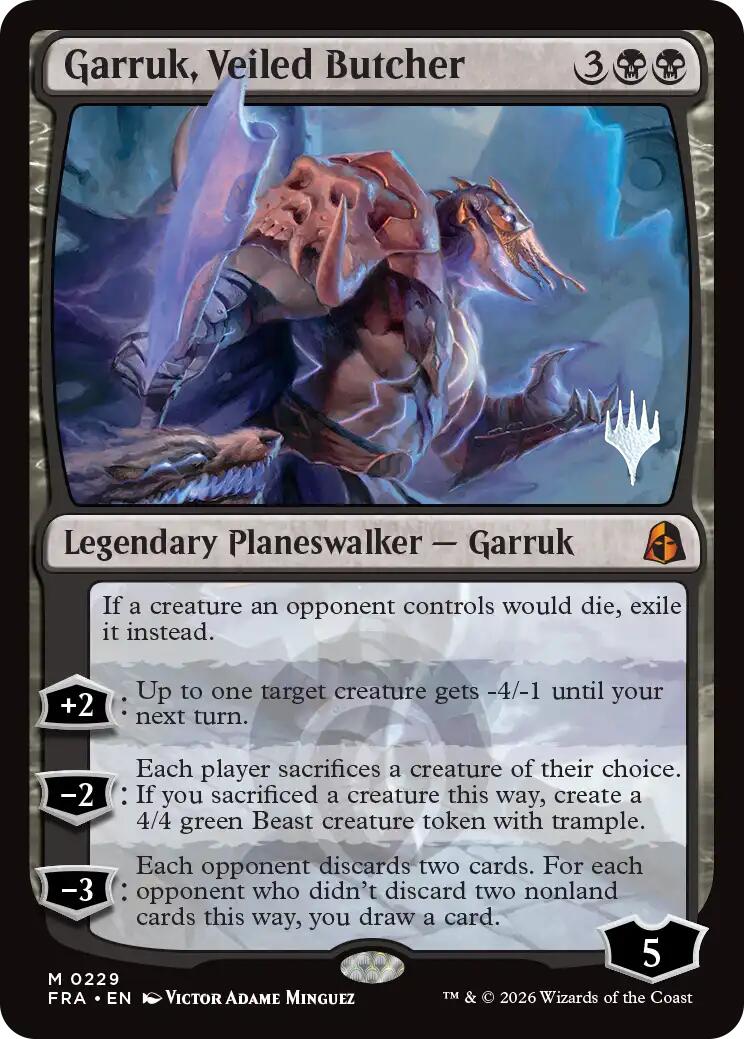 Garruk, Veiled Butcher [Reality Fracture Promos] | Anubis Games and Hobby