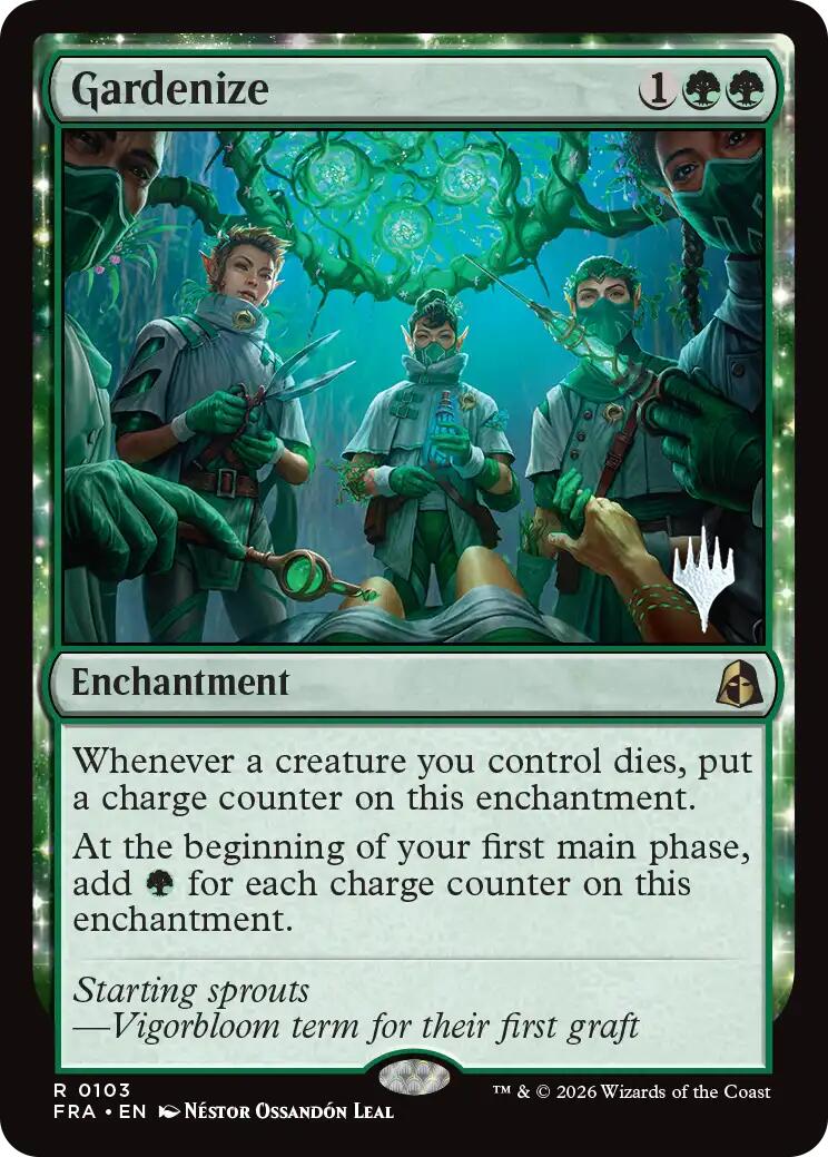 Gardenize [Reality Fracture Promos] | Anubis Games and Hobby