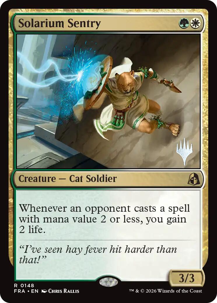 Solarium Sentry [Reality Fracture Promos] | Anubis Games and Hobby