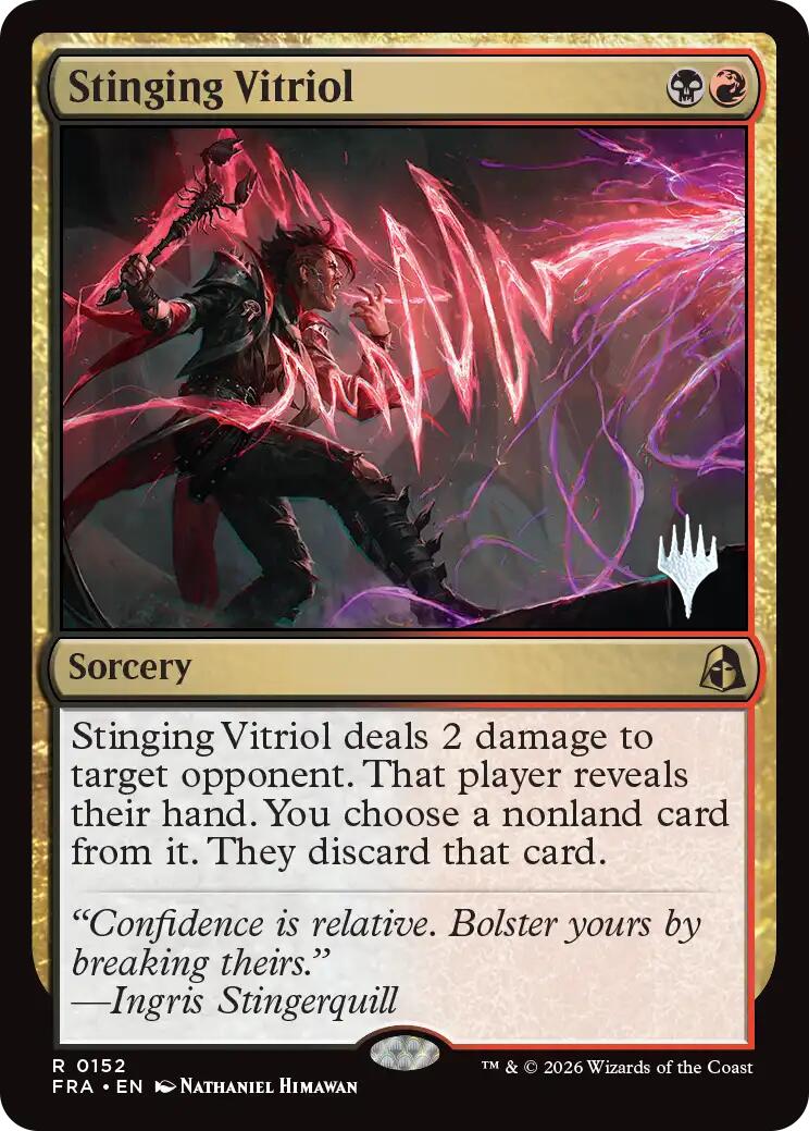 Stinging Vitriol [Reality Fracture Promos] | Anubis Games and Hobby