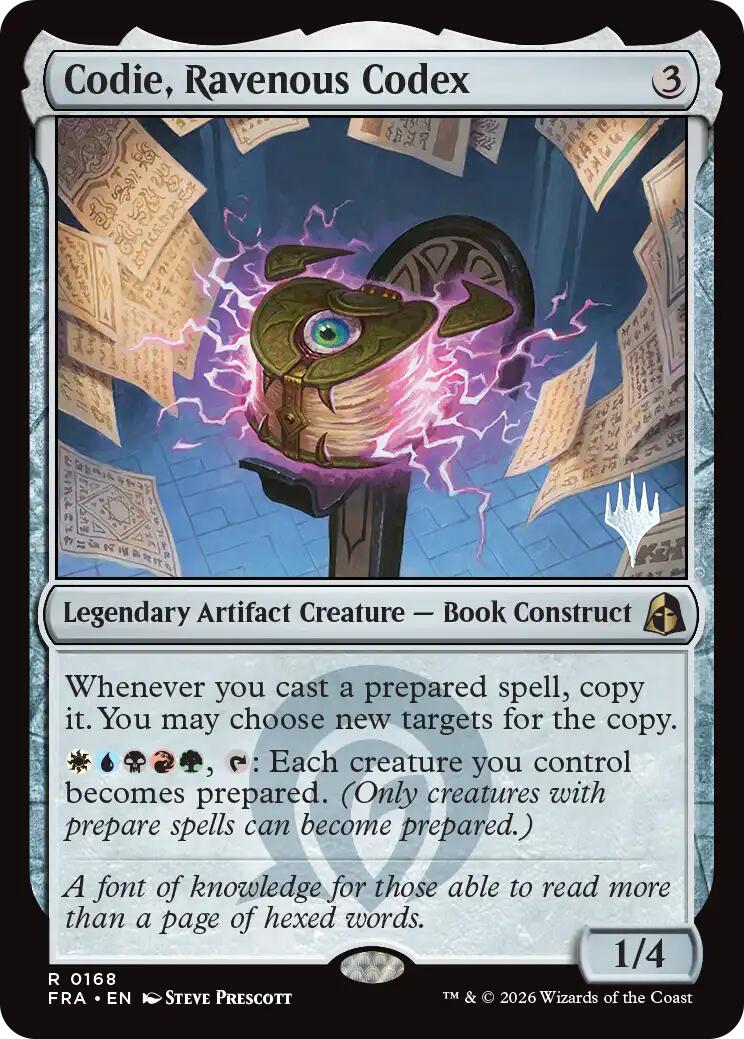 Codie, Ravenous Codex [Reality Fracture Promos] | Anubis Games and Hobby