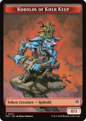 Kobolds of Kher Keep // Phyrexian Mite Double-Sided Token [Reality Fracture Commander Tokens] | Anubis Games and Hobby