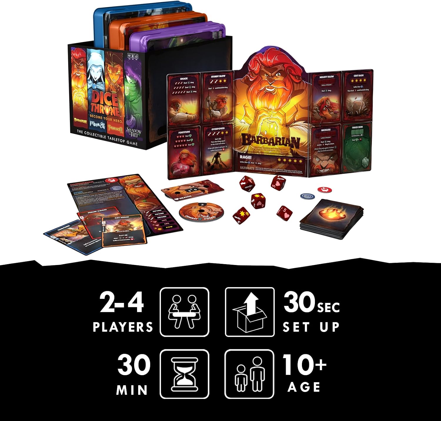 Dice Throne - Starter Set | Anubis Games and Hobby